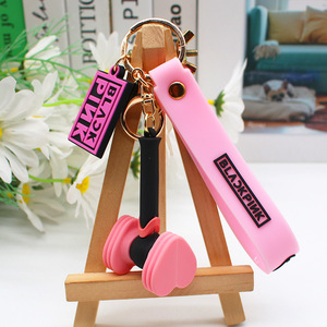 Fans <strong>Lightstick</strong> Keychain, K-pop Girl Group Concert Heart Hammer Bag Charm - Product Image 3