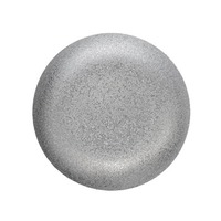 Assiette ronde vintage en acier inoxydable 304, plateau de service en métal poli, plat à riz, vaisselle de fête
