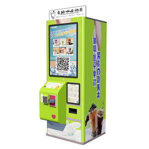 QRコード/クレジットカード支払い機能付きの全自動ミルクティー/コーヒー/ジュース自動販売機 - Product Image 2