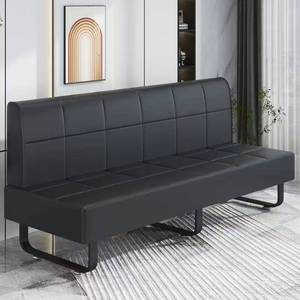 Sillón de Espera Moderno de 3 Plazas para Salón de Belleza, Diseño Moderno en Cuero, para Peluquerías y Salones - Product Image 5