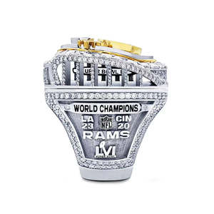 Bague de championnat des Rams de Los Angeles <span class=keywords><strong>2022</strong></span>, anneaux sportifs de la Ligue nationale de football 2021 pour les fans - Product Image 3