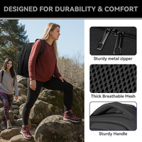 Sac à dos minimaliste pour homme avec logo personnalisé, idéal pour les trajets professionnels, grande capacité, tendance, pour ordinateur portable 17 pouces