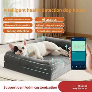 Cama Inteligente para Perros con Monitorización de Salud, Rastreador de Sueño y Emociones HRV, Sofá Lavable para Perros Pequeños, Medianos y Grandes, Uso Doméstico - Product Image 2