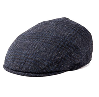 Nouveau Chapeau Ivy Unisexe Classique en Mélange de Laine Tweed à Chevrons, Chaud et Résistant au Froid, Matière de Haute Qualité, Idéal pour les Voyages en Extérieur