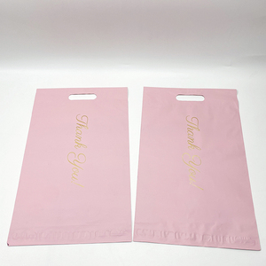 Factory Outlet Biểu Tượng Tùy Chỉnh Sinh Thái Hồng Express <span class=keywords><strong>Bag</strong></span>/Mailing Túi Với Xử Lý - Product Image 3