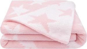 Couverture pour bébé douce en chenille <span class=keywords><strong>rose</strong></span> étoile tissu confortable de qualité supérieure réversible pour un meilleur <span class=keywords><strong>confort</strong></span>-pour couvertures pour bébé nouveau-né en usine - Product Image 3