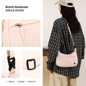 Women's Crossbody Bag Horizontal Square Zipper Closure Water Resistant Lightweight Casual Everyday Outfits Summer 2025 - Product Image 3