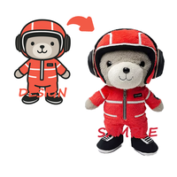 Produsen Mainan Boneka Plush Kustom, Boneka Isi Dakron Kustom untuk Klien B2B Dengan Harga Pabrik Kompetitif, Pasokan Grosir OEM, Bersertifikat CE CPC