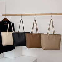 Tas Tangan Wanita Kapasitas Besar Bahan Kulit PU, Tas Tote Mewah untuk Wanita, Tas Tote Wanita Kapasitas Besar