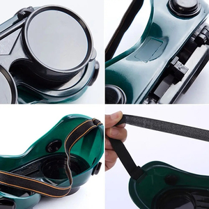 Gafas de Soldadura Plegables Dobles Portátiles, Lentes Protectoras de Seguridad para Trabajos de Corte y Esmerilado, Cascos para Soldadores - Product Image 4