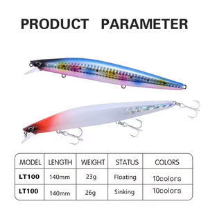 140mm 26g Silent <strong>Assassin</strong> Sea Fishing Lure 140S Sinking Minnow Ultra Long <strong>Casting</strong> Seabass Inshore Hard Baits