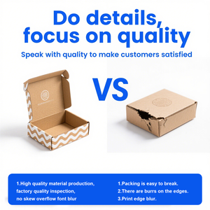 Hộp giấy mỹ phẩm in tùy chỉnh với các điểm nhấn lá vàng, hiển thị cửa sổ & cán bóng-thân thiện với môi trường & tái sử dụng - Product Image 4