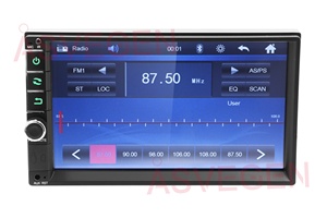 Radio de Coche Económica Modelo 7018B 2 Din, Radio de Coche HD de <span class=keywords><strong>7</strong></span> Pulgadas con Bluetooth, FM, Reproductor de Audio MP4 MP5, Autoradio Compatible con Cámara de Visión Trasera - Product Image 4