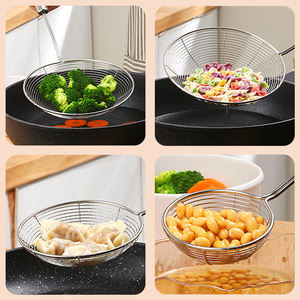 الأكثر مبيعًا من الفولاذ المقاوم للصدأ-غربال دقيق شبكة أواني الطبخ Chinois شبكة مصفاة شبكة سلكية مقشدة - Product Image 2