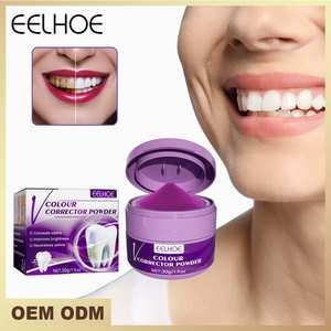 <span class=keywords><strong>EELHOE</strong></span> Polvo Blanqueador Dental Natural Morado, <span class=keywords><strong>Corrector</strong></span> de Color, Blanqueamiento Dental, Eliminador de Manchas Dentales - Product Image 2