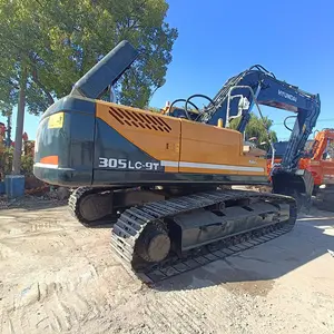 Hot Selling Used Excavators Korea Original Hyundai 305LC-9T Superior Quality Cheapest Used Korea Diggers In Stock Fast Shipping