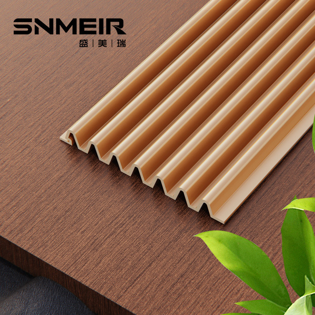 Wave Decorative Aluminum Alloy Slat Great Interior Wall Board 3D Curtain Wall Interior Panels