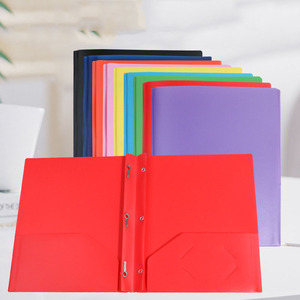 Nouvelle Classeur à Clip A4 en PP 2026, Dossier Durable à Feuillets Mobiles avec Emplacement pour Carte pour la Gestion des Documents de Bureau - Product Image 1