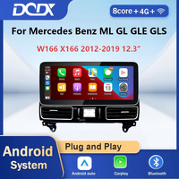 Radio Multimedia para Auto con Android 14, 8+256 GB, 720p, para Mercedes Benz ML 350 450 550 W166 GL X166 2012-2015, Pantalla HD con GPS