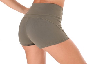 Shorts de compression en nylon et spandex pour femmes personnalisés pour le cyclisme - Product Image 4