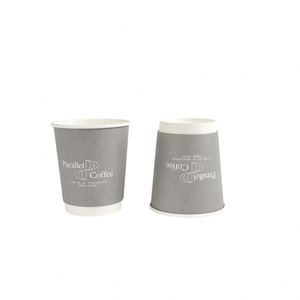 Gobelets à café jetables à double paroi avec logo personnalisé, imperméables, 4oz/8oz/10oz/12oz/14oz/16oz, pour boissons chaudes à emporter - Product Image 3