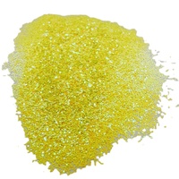 Poudre de paillettes fluorescentes roses en vrac pour gobelets artisanaux