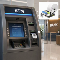 Imprimante thermique intégrée Cashino KP-300H 80 mm avec coupe automatique pour guichet automatique, paiement de parking, borne de paiement, distributeur automatique