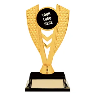 Championship Gold-plated Trophies High Quality Soccer Trophies Championship League Sports Soccer Customized Metal Trophies