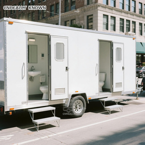 Baño Modular para Campamento, Totalmente Equipado, Inodoro Portátil de Lujo, Remolque para Eventos - Product Image 4