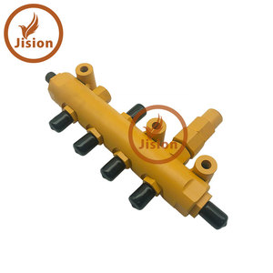 32F61-50900 E320D 320D ชุดรางคอมมอนเรลสำหรับรถขุด 3586634 358-6634 เครื่องยนต์ดีเซล C6.4 รางน้ำมันเชื้อเพลิง 4383416 438-3416 - Product Image 1