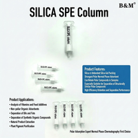Colonnes SPE en silice fouries en vrac pour la séparation des intermédiaires pharmaceutiques, consommables de laboratoire, avantage significatif en termes de coûts