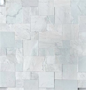 Carreaux à motifs français en marbre blanc du Vietnam - Product Image 6