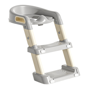 Children's Step Toilet Seat With Ladder For <b>Potty</b> <b>Training</b> PP Material Three In One Design - Product Image 1