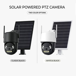 กล้องวงจรปิด Source Factory Solar Outdoor AOV Security PTZ  4G WiFi บันทึก 24/7 แบตเตอรี่ 15600mAh ติดตามอัตโนมัติ  <span class=keywords><strong>CamHiPro</strong></span> CCTV - Product Image 2