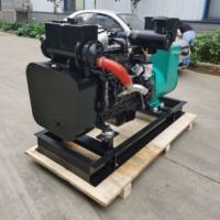 Generator Diesel Marine 3 Fasa 4 Nirkabel 80KW dengan Starter Elektrik, Mesin Cumins 6BT5.9-G1, Motor & Pompa, Performa Baik