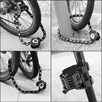Senda – accessoires de vélo pliable, chaîne de verrouillage de vélo pliable, câble de verrouillage de vélo antivol, scooter électrique, chaînes de verrouillage pour vélo