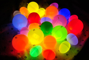 Multi-Color Glowing Egg Necklace <strong>Party</strong> <strong>Bag</strong> <strong>Fillers</strong> for Kids on <strong>Halloween</strong> Easter Christmas Graduation New Year - Product Image 2