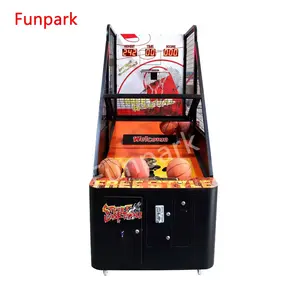 Fun Park Commercial Arcade Games Basketball Shooting Game Machine For Game Centre