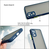 Coque souple en TPU pour Xiaomi, compatible modèles Mi 10, Hawkey, Redmi Note 10, 10s, 9, 8 Pro, 5G, rigide, translucide, mat, Flexible