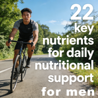 Complément alimentaire pour hommes adultes avec plus de 50 minéraux, énergie, immunité, santé de la prostate, multivitamines en capsules complètes