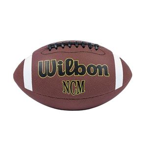 Ballon de rugby en PU de style américain n°9, personnalisé avec logo, durable, pour entraînement et compétition, vente en gros - Product Image 1