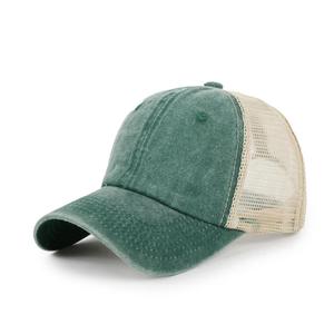 Casquette de baseball vintage personnalisée avec logo OEM, en maille, effet délavé, vente en gros directe usine - Product Image 3