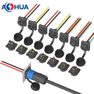 コントロールボックス高速ロック2ピン3ピン4ピン2 3ピン2 6ピンオスメス電線防水コネクタワイヤー付きはんだ - Product Image 2