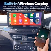 Pantalla Táctil OLED de 12.3 Pulgadas para el Tablero de Instrumentos de Ford Focus Mk4 2019-2023, Reproductor Multimedia Android Auto GPS, Estéreo, CarPlay, Navegación