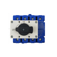 Interrupteur d'isolement CC photovoltaïque 4P 2P 32A DC1000V, module de distribution pour boîtier de combinaison solaire, interrupteur de conversion