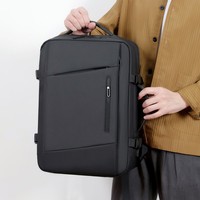 Sac à dos d'affaires pour ordinateur portable YCH avec logo personnalisé, grande capacité, antivol, compression sous vide, étanche, avec port USB