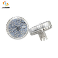 Nouveau Design 24V 4W SMD3535 RVB LED Point Lumière Étanche Comaleon LED Cabochon pour Amusement Lumières Décoratives pour Parcs À Thème