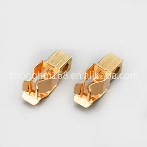 Europe forming stamping part two-hole series socket switch copper stamping components electric stamping part