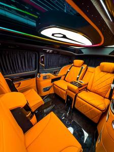 Asiento de Piloto de Lujo Modificado con Masaje, Ventilación y Reclinación en Cuero Nappa para W447 Alphard <span class=keywords><strong>Vito</strong></span> Camper Van RV Autocaravana Fila Delantera MPV - Product Image 3
