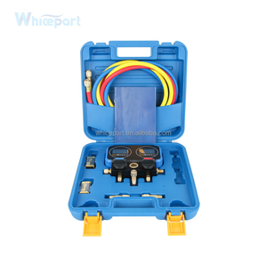 Новый хладагент двойной клапан R404A R407C R410A R32 R507 VRM2-0101i HAVC коллекторный набор для HVAC tools, холодильная часть - Product Image 1